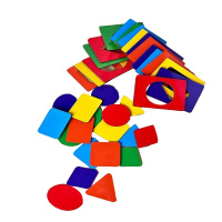 Вкладиші Дошки Сегена "Фігури, кольори" (ПСД212) PSD212, 18 комплектів у наборі