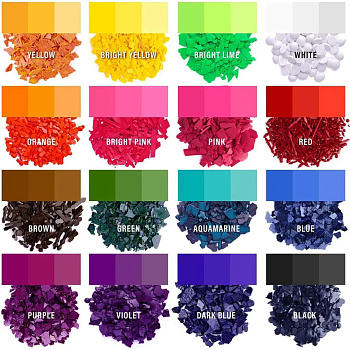 Барвник для виготовлення свічок SB-002, 16 кольорів по 2,8 грам