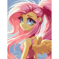 Картина за номерами "Флаттершай" 16520-AC 30х40 см