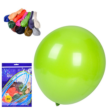 Повітряні кульки MK 5180-1, 12 дюймів 50 штук