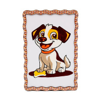 Дитячий набір для розпису по дереву "Вірний друг" Puz-22975 формат А5