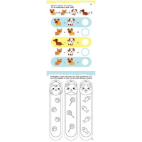 Дитяча книжка з наліпками "Котики і друзі" 1959001 серія "Розумні хвостики"