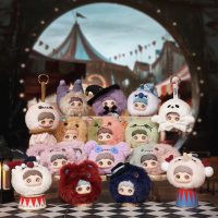 Колекційна м'яка іграшка з кільцем Шалений цирк Pop Top HC029 Hi TOY "серії MayMei"