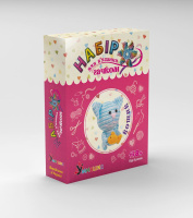 Дитячий набір для творчості "Котик" BK-005 в'язання гачком