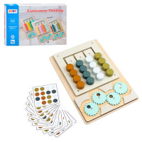 Дитяча розвиваюча іграшка-головоломка MD 0836-3 дерево, 26х18 см