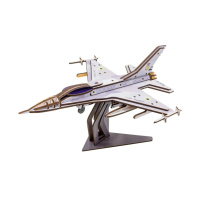 Дерев'яний 3D конструктор "F16" Арт-26913, 79 деталей