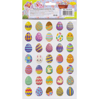 Набір великодніх наліпок НС-А5-14-04 формат А5, 2 аркуші, 70 штук