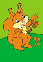 Дитяча розмальовка "Подивися і розфарбуй: Звірятка" 628008