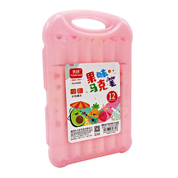 Набір фломастерів 12 кольорів M388-12 ароматизовані