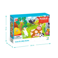 Дитячий пазл "Корови й козенята" 300683, 30 елементів