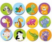 Дитяча настільна гра Мемо "Дикі тварини" DoDo 300157 від 3-х років