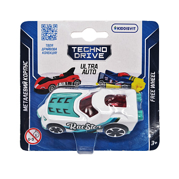 Ігрова міні-машинка Ultra Auto TechnoDrive 250321W-8 металевий корпус