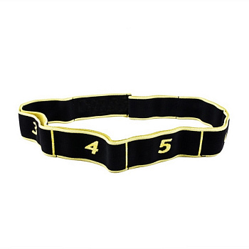 Еспандер гумова-стрічка Elastiband BJOY NE-ELASTI-2Y, жовто-чорна