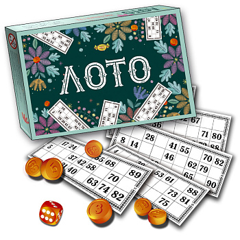 Настільна гра "Лото" MKC0202 правила гри рос. і укр. мовою