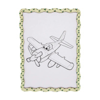 Дитячий набір для розпису по дереву "Літачок" Puz-22953 формат А4