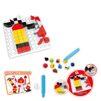 Дитяча розвиваюча мозаїка 6990, 128 деталей