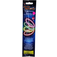 Неоновий браслет 3 в 1 PR908(Pink) 6 годин світла  