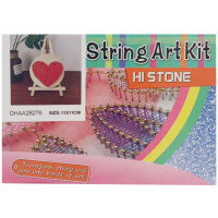 Дитячий набір для творчості стрінг-арт "Серце" YG0115(28276) дерев'яна основа