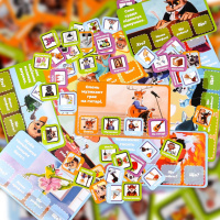 Настільна гра "Майстри речень" 30682 жетони 80 штук 