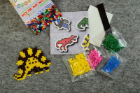 Магніти з термомозаїки "Динозаври" (TM-011) набір для творчості