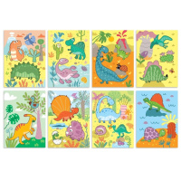 Набір водних розмальовок "Динозаври" 300310 з маркером для води