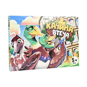 Настільна дитяча гра «Качина втеча» 30608 українською мовою 