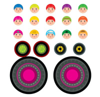 Дитяча книга розвивайка "Екскаватор" 403082 з наклейками