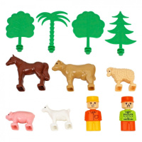 Дитячий ігровий конструктор "Ферма" 0327TXK пластик, 160 деталей