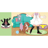 Дитяча книжка з наклейками Одягни ляльку "Модниця Аліса на карнавалі" 615010