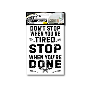 Набір декоративних наліпок А3 "Dont stop" НДН-03-1