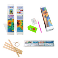 Алмазна мозаїка без підрамника "Гепард" JSDF79613 30х40 см