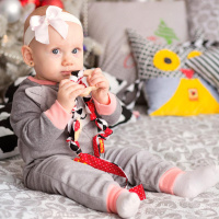 Підвіска Слінгобуси Совушка МС 110504-01 з дерев'яним гризунком