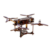 Дерев'яний 3D конструктор "FPV Mini" Puz-00953, 95 деталей