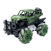 Джип на радіокеруванні ESD668-1C(Green) 16,5 см, світлові ефекти, акумулятор, 1:16