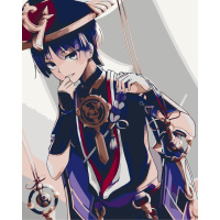 Картина за номерами без підрамника "Скарамуш" 16046-ACNF 40х50 см