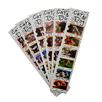 Набір закладок для книг ЗК-01, 6 шт