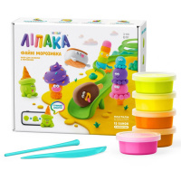 Меганабір пластиліну "Файні морозивка" ЛІПАКА 15029-UA01 самостійно твердіє