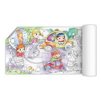 Розмальовка "Транспорт" DoDo 300326 розмір 70х16 см