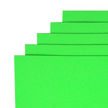 Фоаміран для творчості А4 17FA4-002 салатовий 1,7х0,1 мм 