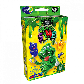 Дитячий набір для створення лизуна "Crazy Slime" SLM-02, 4 види