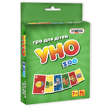 Настільна гра Уно zoo 7016 (укр.)