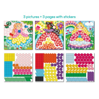 Дитячий набір для творчості мозаїка "Принцеси" 300897 зі стікерами