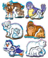 Дитяча розвиваюча гра Мами і малюки 81121 Північні тварини