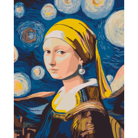 Картина за номерами "Мона з перловою сережкою" ©arttem_illustrations 10181-AC 40x50 см