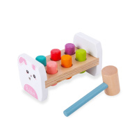 Дерев'яна іграшка стукачка "Собачка" MD 0839 молоток