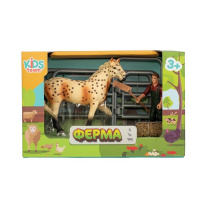 Дитячий іграшковий набір "Ферма" Q9899-X3_1 кінь з парканом