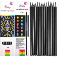 Набір простих олівців "Brilliant" CR-155-12 в упаковці 12 штук 
