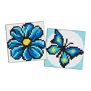 Алмазна мозаїка "Синій колір" Ідейка AMG1062 9x9 см                         