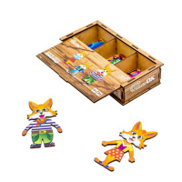 Дерев'яна настільна гра Лисички Puz-42121