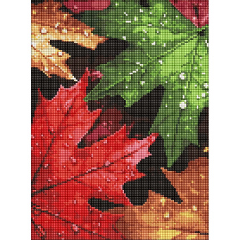 Алмазна мозаїка "Осіння роса" ©art_selena_ua AMO20073, 30х40 см